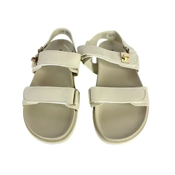 Torrid Ivory Chunky Strap Sandal Women’s Size 11 WW - Picture 2 of 10
